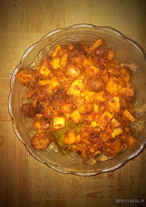 Foto resep Sambal goreng kentang wortel hati