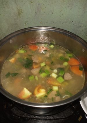Foto resep Sup Baso Sapi Brokoli