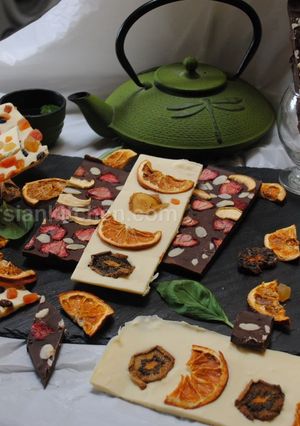 A picture of Fruity chocolate Bars.