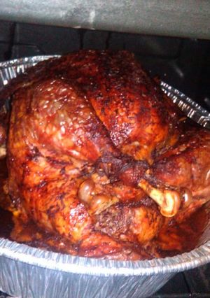 Una foto de Pavo  con Relleno Francés