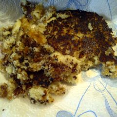 A picture of Twice cooked grits.