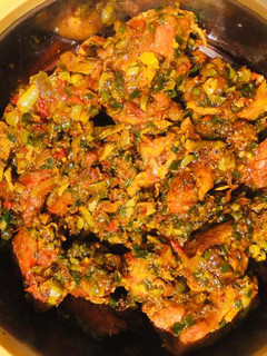 A picture of Peppered chicken.