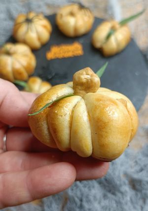 Une photo de 🎃 Pizza Citrouille (Halloween)