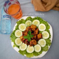 A picture of Peppered tofu(awara).