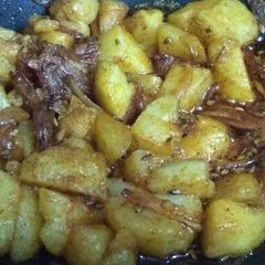 A picture of Masala potatoes.