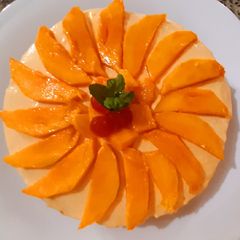 Mango Cheese Cake A picture of Mango Cheese Cake.