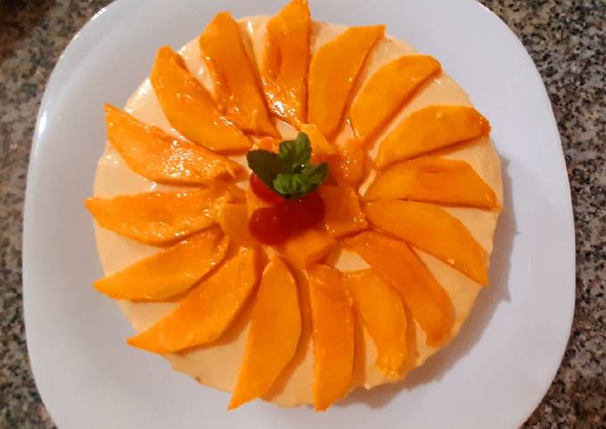 Mango Cheese Cake Recipe
