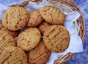 A picture of Eggless Little Millet (Samai) Cookies.