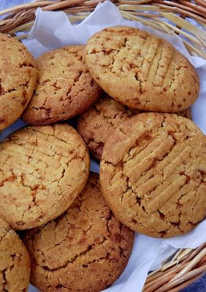 A picture of Eggless Little Millet (Samai) Cookies.