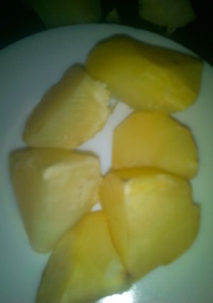 A picture of Roasted potatoes.