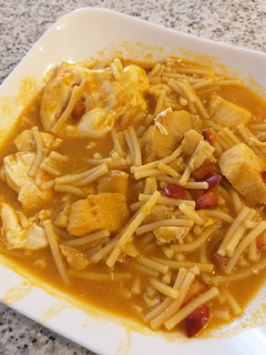 Una foto de Sopa rápida de pescado