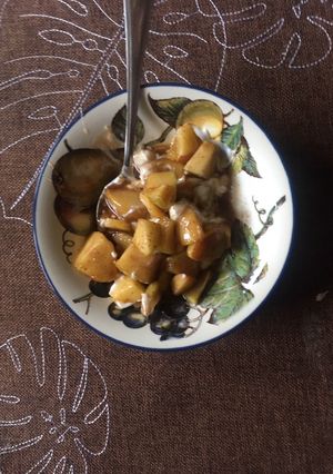 Una foto de Manzanas con canela
