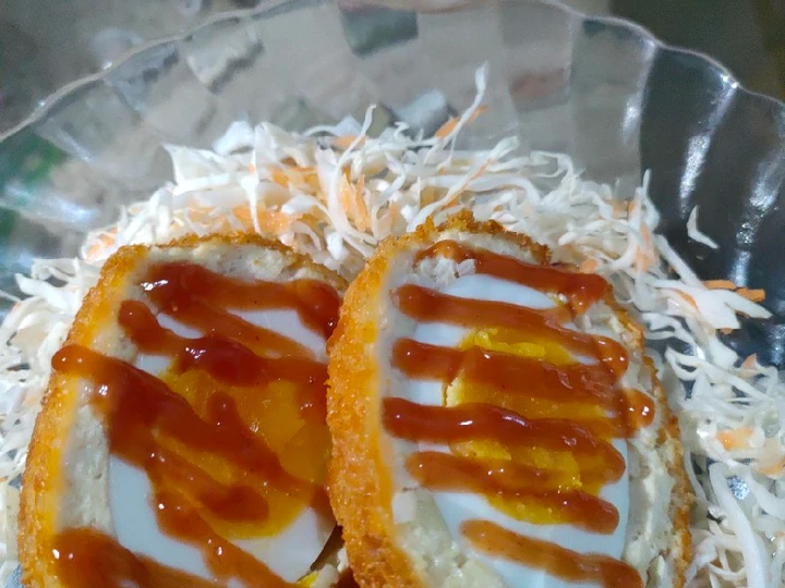 Cara Simple Membikin Resep  319. Scotch Egg Tahu yang Enak, Bikin Ketagihan
