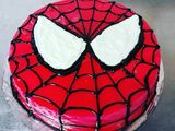 Spiderman cake