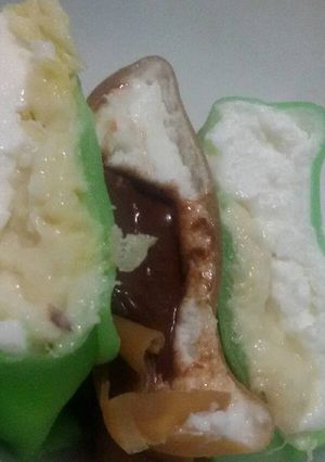 Foto resep Pancake Durian & Pancake choco hazelnut