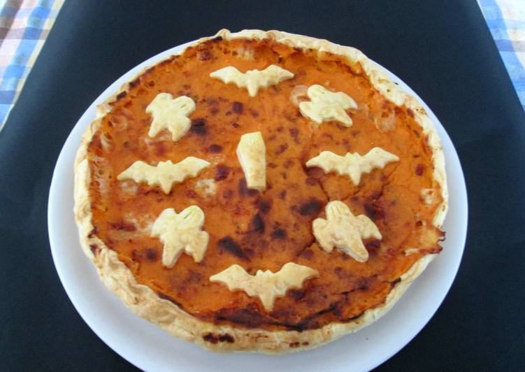 Torta Salata con Batate Pancetta e Taleggio