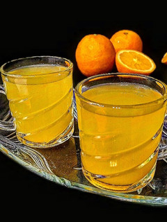 عکسی از دستور دمنوش پرتقال ودارچین