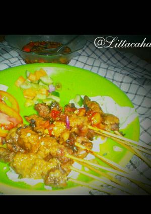 Foto resep Sate daging kambing