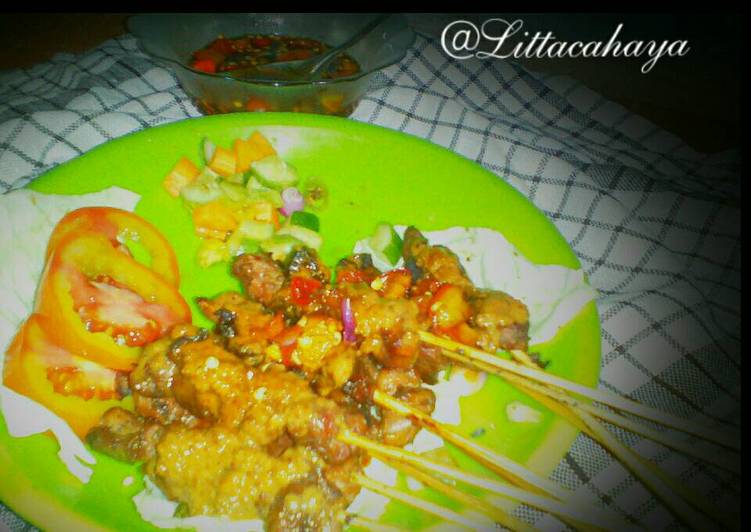 Sate daging kambing