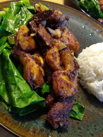 Recipe Vegetarian Shacha Beef &amp; Broccoli Stir fry the Delicious Really delicious