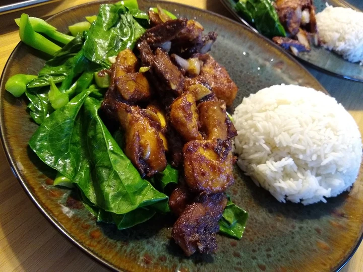 Recipe Vegetarian Shacha Beef & Broccoli Stir fry the Delicious Really delicious