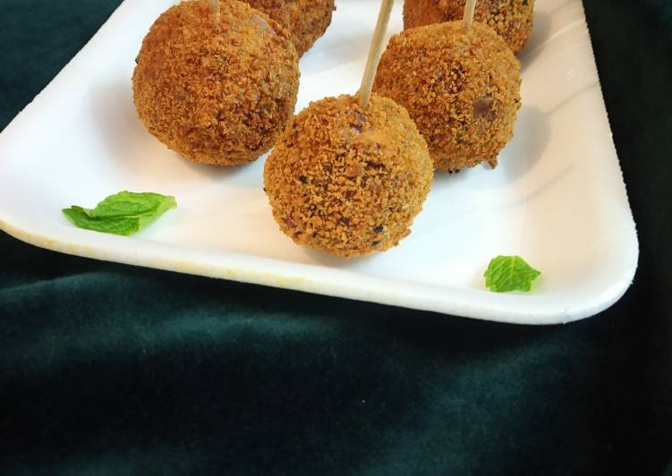 Simple Way to Make Perfect Veg lollipops