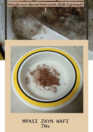 Foto resep Bubur Tabur Ati Kuah Santan (mpasi 7 month)