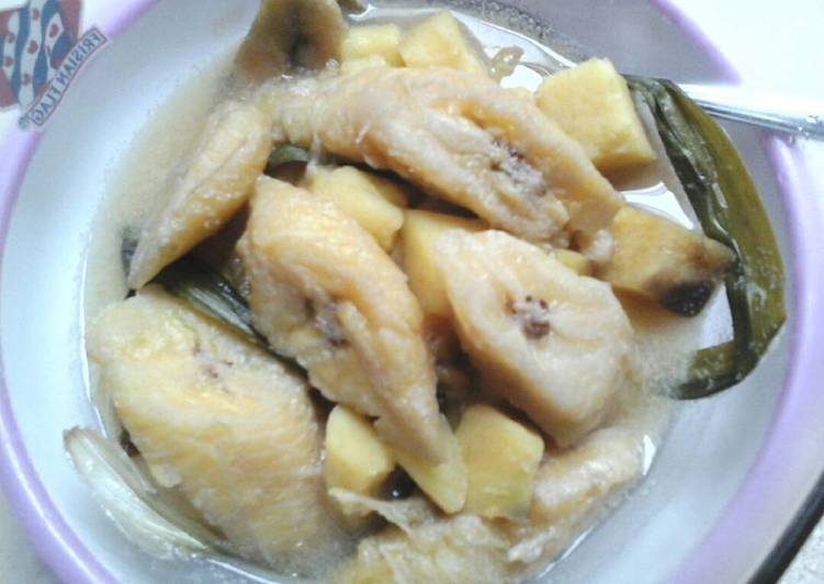 Kolak Pisang tanduk+Ubi jalar