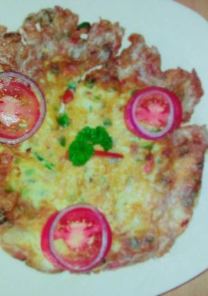 A picture of Spanish omelette.