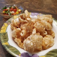 Brad's chicharrones A picture of Brad's chicharrones.