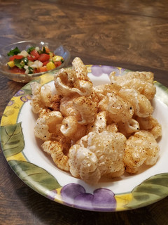 A picture of Brad's chicharrones.
