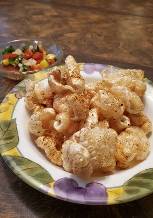 A picture of Brad's chicharrones.