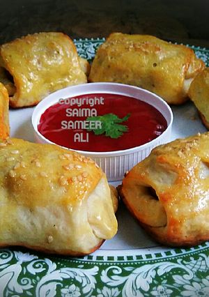A picture of Kafta bites.