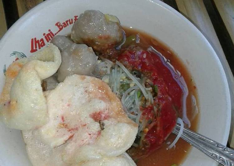 Resep Bakso rujak yang mudah