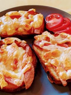 Retro melegszendvics recept fotója