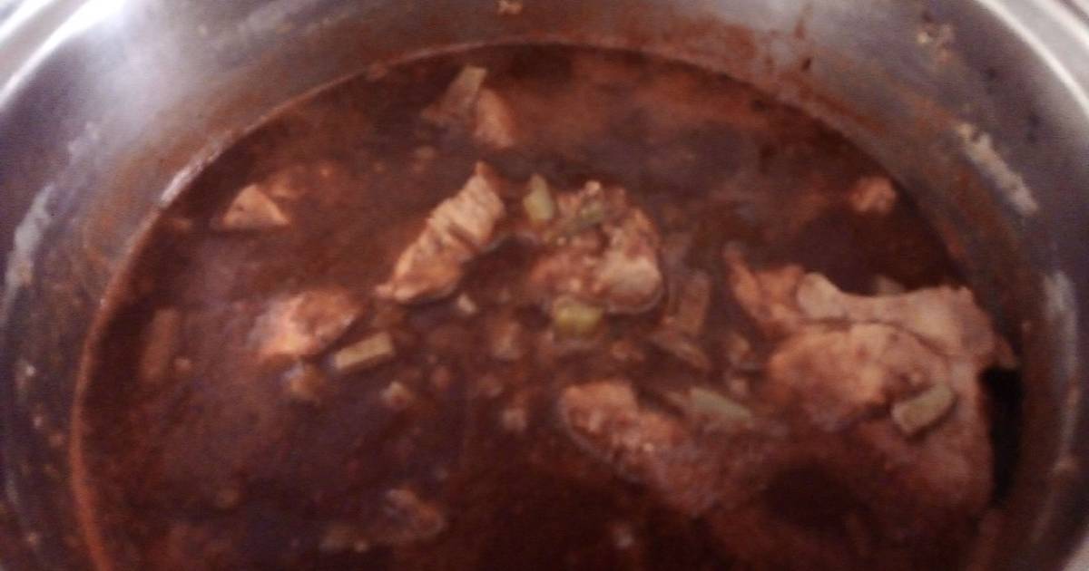 Carne De Cerdo En Chiles Pasilla 67 Recetas Caserascookpad
