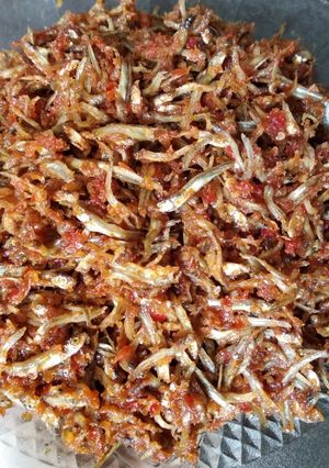 Foto resep Sambal teri asin