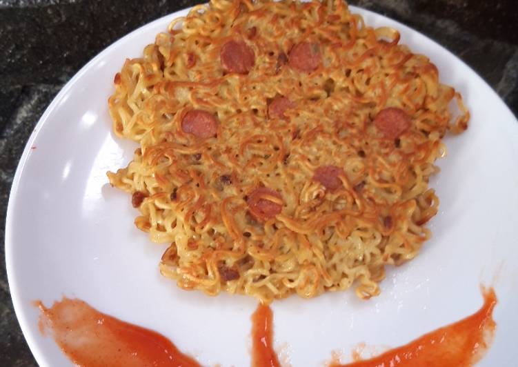 Resep #22 Pizza Mie No gagal #DirumahAja, Menggugah Selera