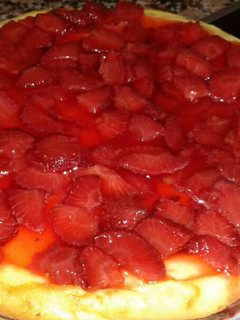 Una foto de Cheesecake apto Celíacos