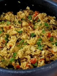 Foto de Arroz com mexilhão