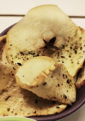 Une photo de (de vraies) Pommes (qui sont) frites