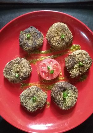 मेथी साग पकौडे़ (Methi Sag Pakode recipe in hindi) रेसिपी मुख्य फोटो