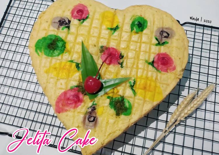 Jelita Cake metode Butter Cake