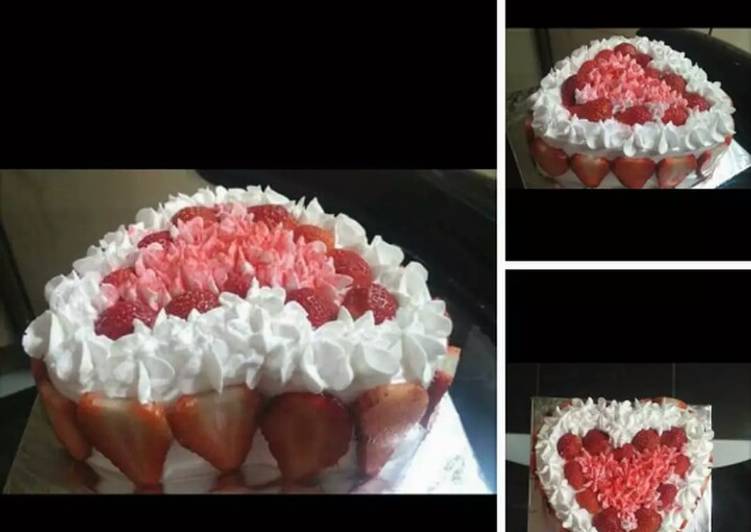 Recipe of Perfect Strawberry Cake