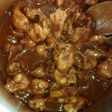Riñonada de pollo enchilada en adobo