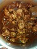 Riñonada de pollo enchilada en adobo