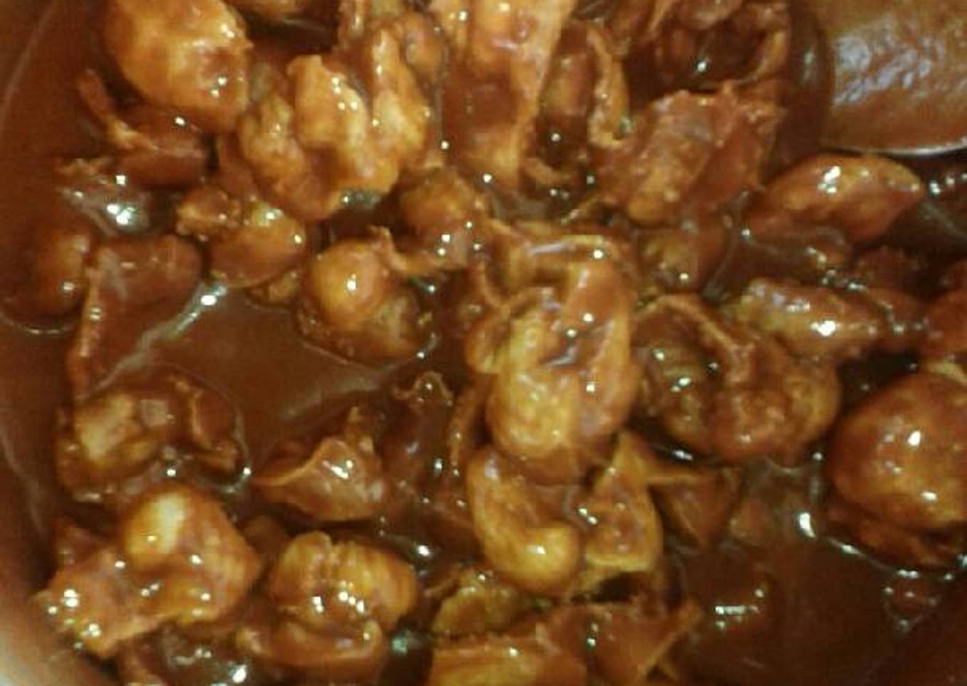 Riñonada de pollo enchilada en adobo