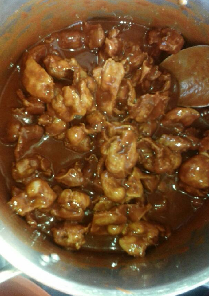 Una foto de Riñonada de pollo enchilada en adobo