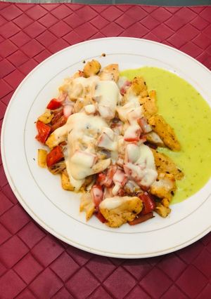 Una foto de Sábana de alambre de pollo