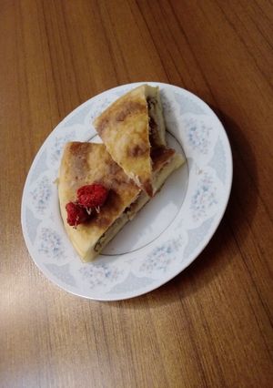 عکسی از دستور کیک موزی😋😛😄